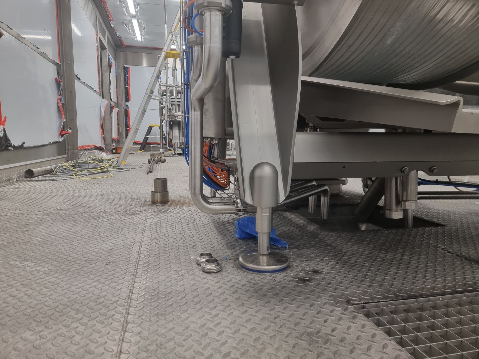 Rörinstallation i industrimiljö