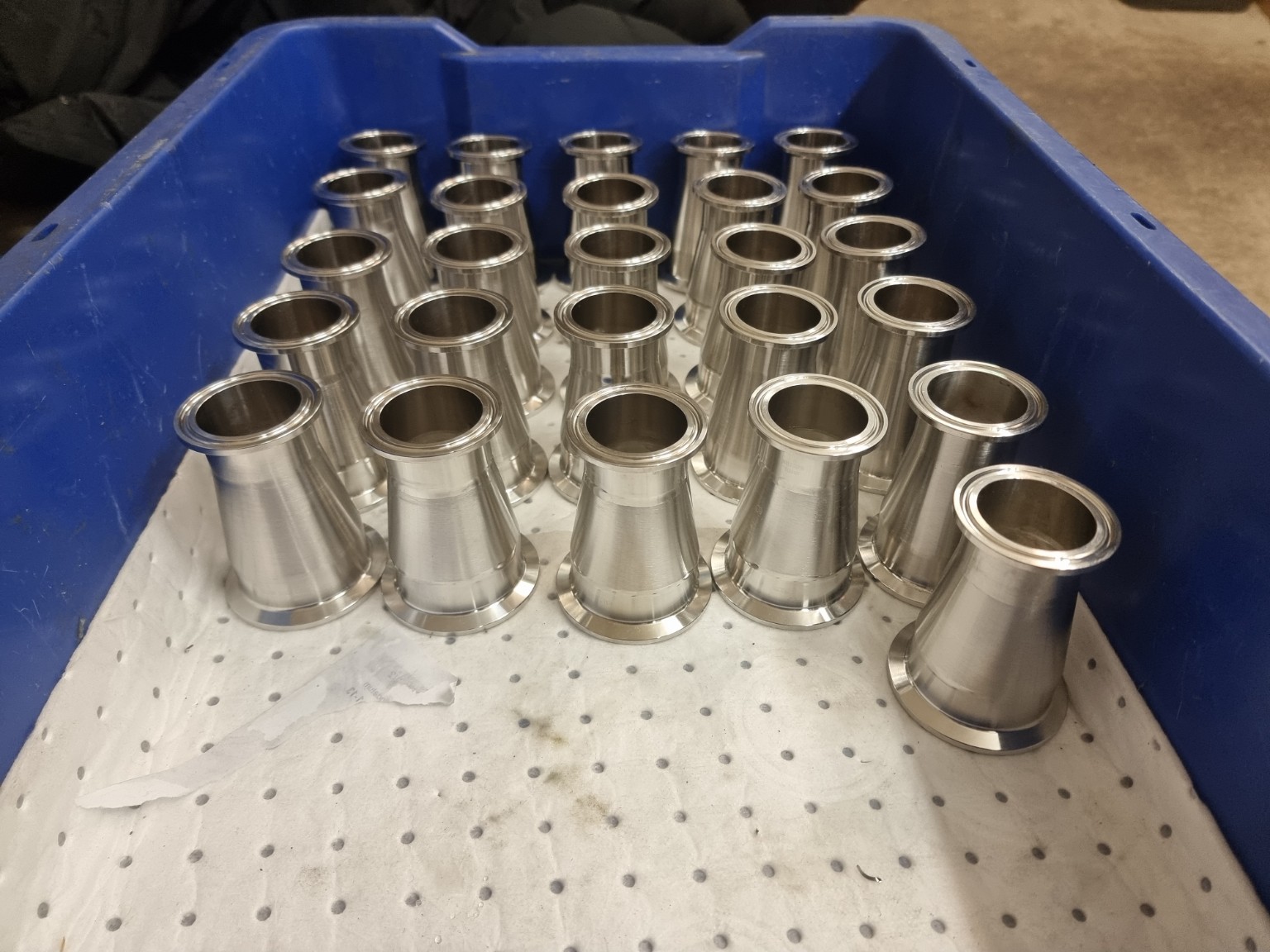 Prefabricering av rostfria detaljer